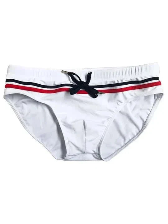 Men's Nylon Bikini Swim Briefs - YK025