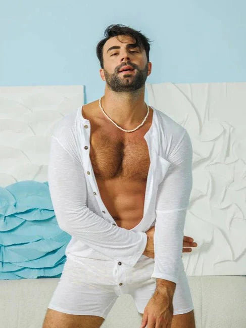 Men's One Piece Tight Romper - LTY020