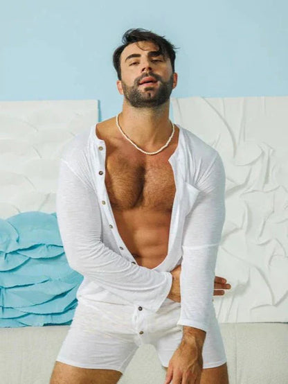 Men's One Piece Tight Romper - LTY020