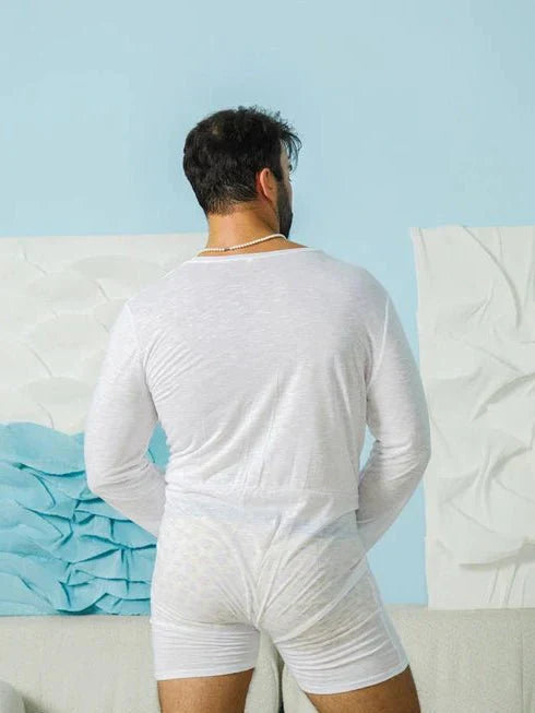 Men's One Piece Tight Romper - LTY020