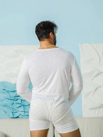 Men's One Piece Tight Romper - LTY020