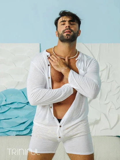 Men's One Piece Tight Romper - LTY020