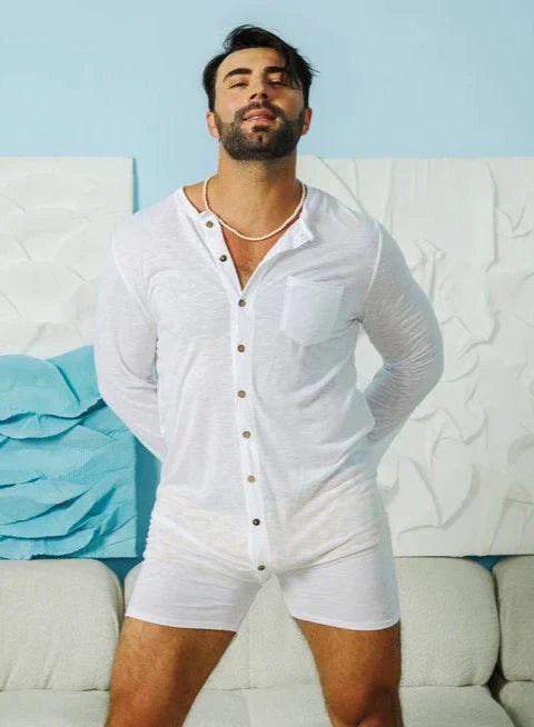 Men's One Piece Tight Romper - LTY020