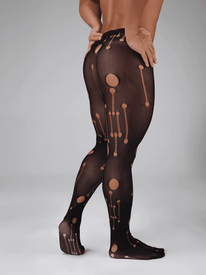 Men’s Patterned Tights Pantyhose - CW053