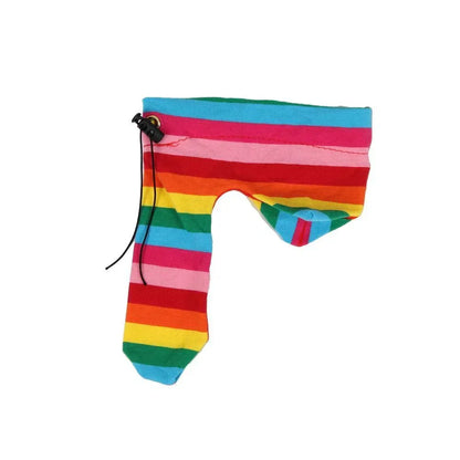 Men’s Rainbow Drawstring Cock Sock - JJT017