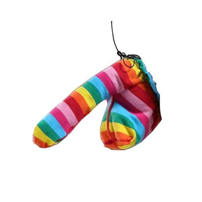 Men’s Rainbow Drawstring Cock Sock - JJT017