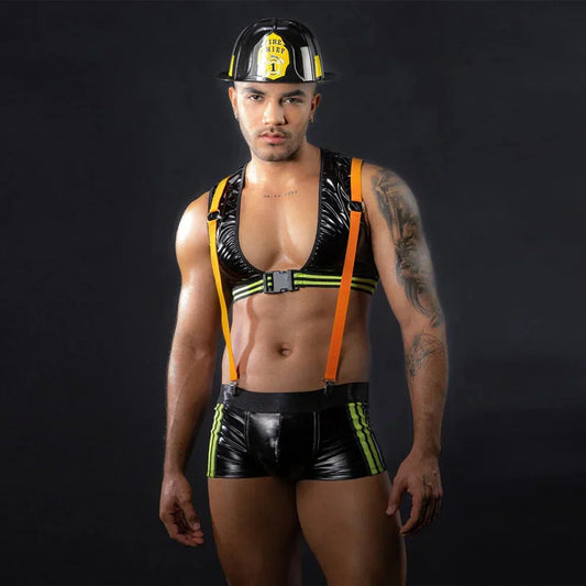 Men’s Sexy Firemans Costume - ZF036