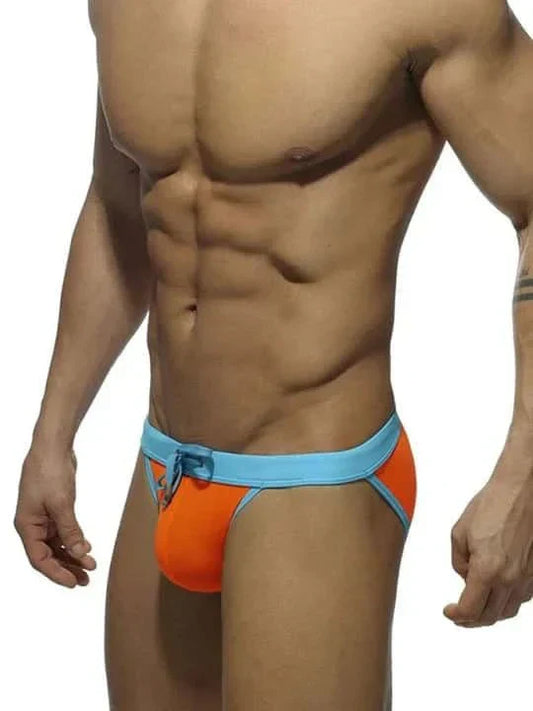 Men's Sexy High Fork Triangle Swim Bikini - YK022