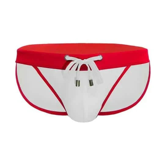 Men's Sexy High Fork Triangle Swim Bikini - YK022