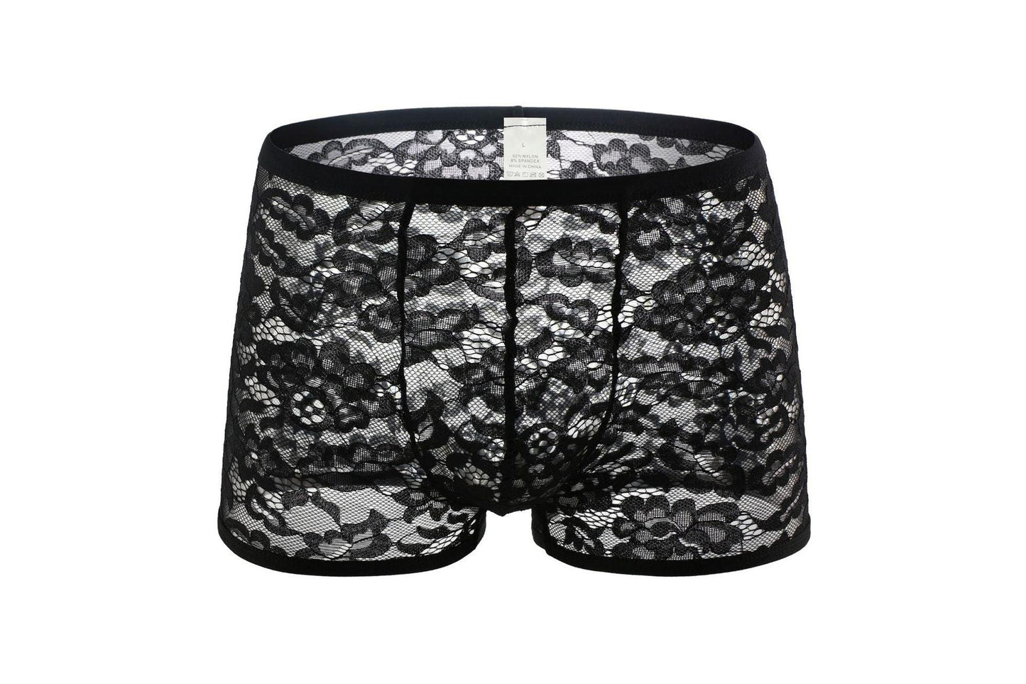 Men's Sexy Lace Boxer Briefs - PJK031
