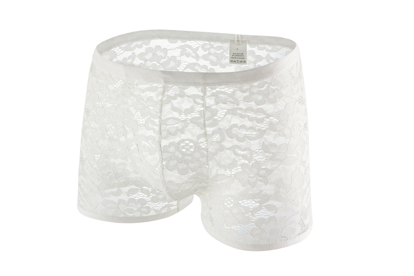 Men's Sexy Lace Boxer Briefs - PJK031