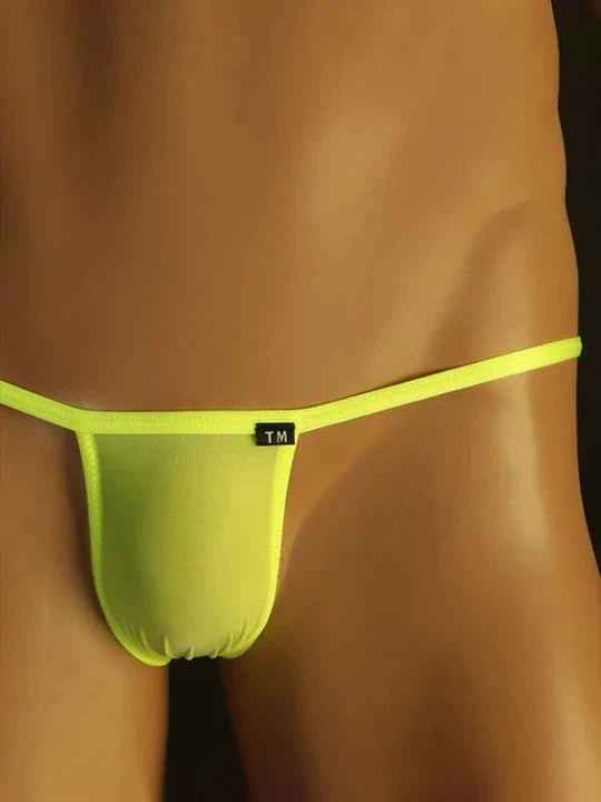 Men's Sexy Low Rise Translucent Thong - DZK044