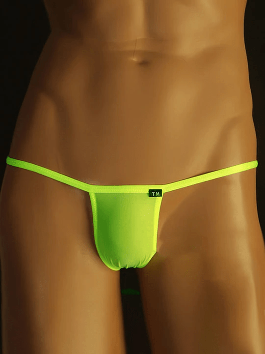 Men's Sexy Low Rise Translucent Thong - DZK044