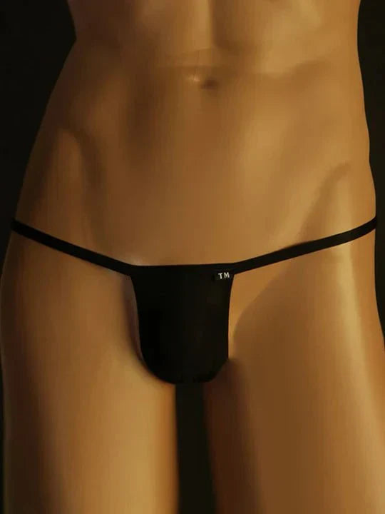 Men's Sexy Low Rise Translucent Thong - DZK044