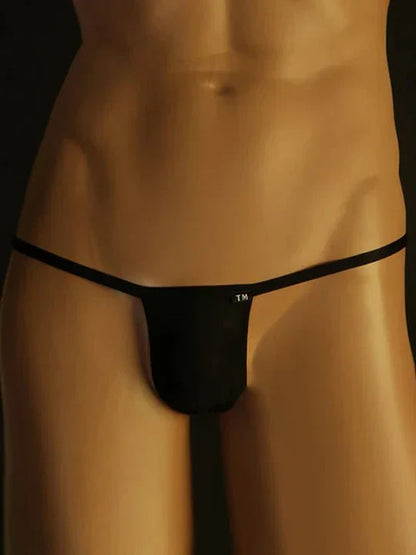 Men's Sexy Low Rise Translucent Thong - DZK044