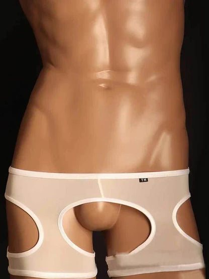 Men's Sexy Low-waist Elastic Boxer Brief - PJK037