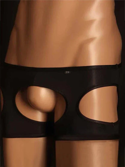 Men's Sexy Low-waist Elastic Boxer Brief - PJK037