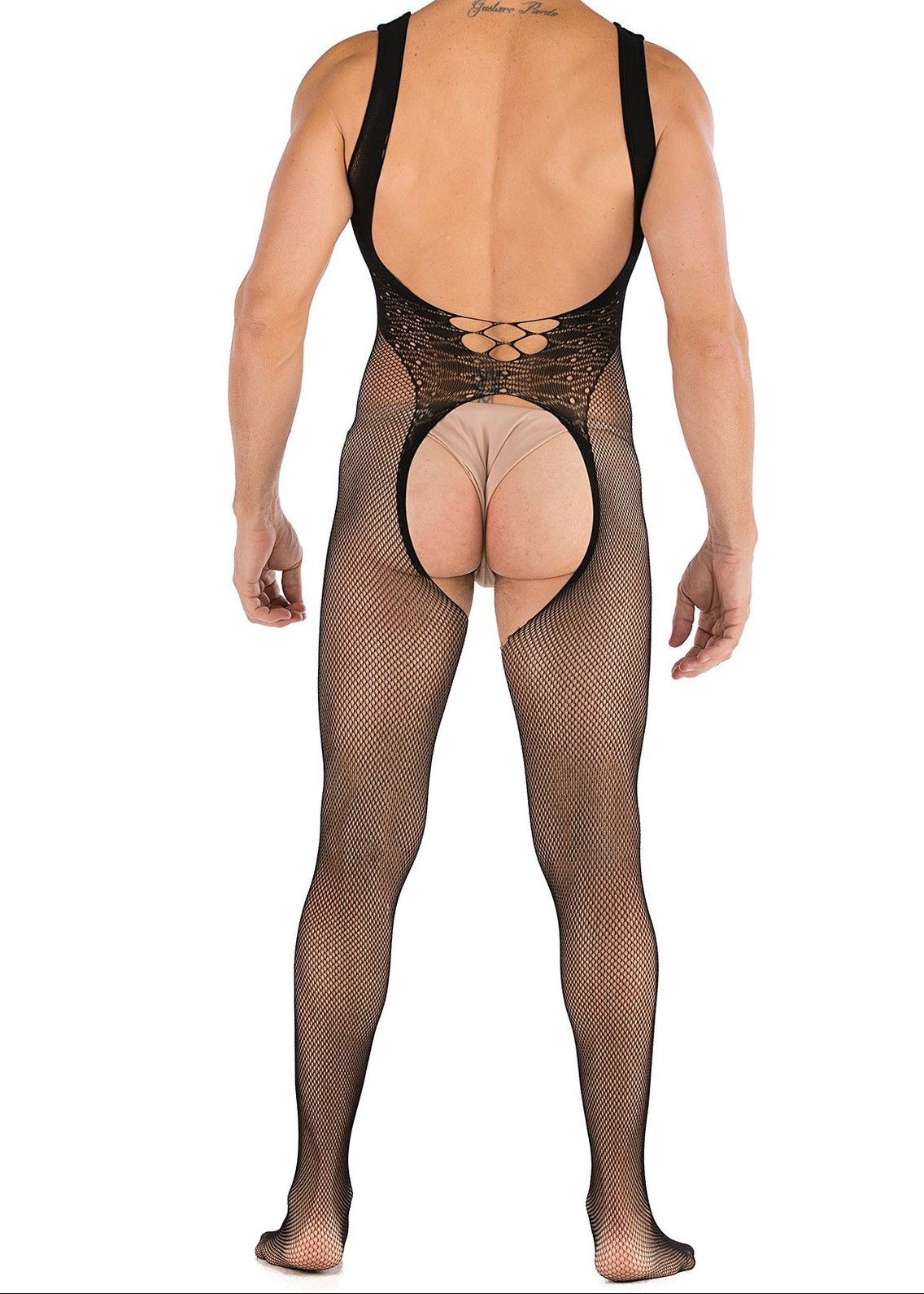 Men's Sexy Mesh Bodystocking - LTW038