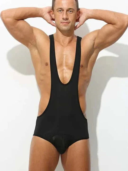 Men's Silky Thin Smooth Bodysuit - LTY009
