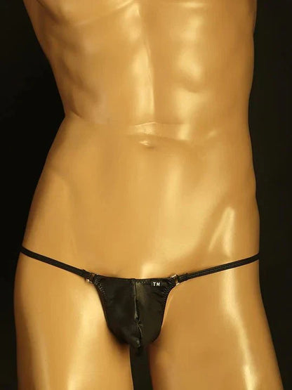 Men's Silky Thong - Spacious Pouch & Playful Colors - DZK015