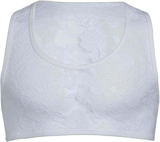 Men's Sissy Lace Floral Muscle Tank Top - CT001