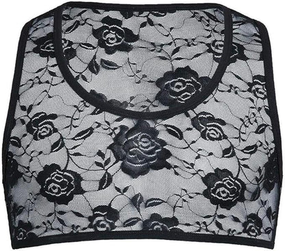 Men's Sissy Lace Floral Muscle Tank Top - CT001