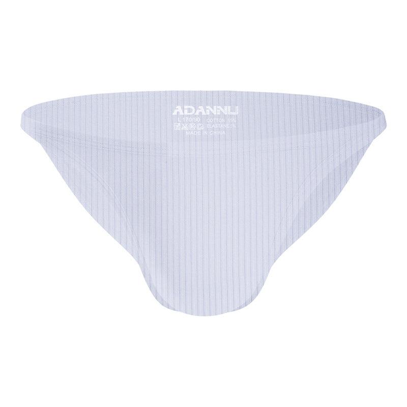 Men's Solid Color Low Rise High Cut Thongs - DZK020