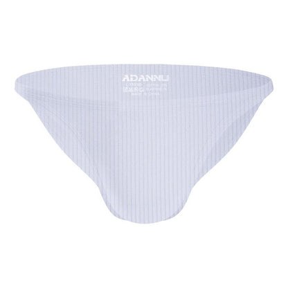 Men's Solid Color Low Rise High Cut Thongs - DZK020