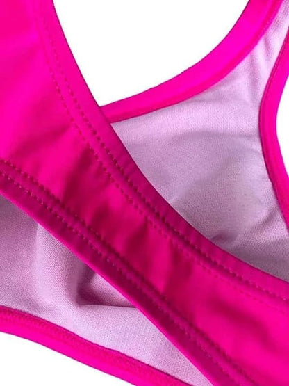 Men's Solid Color Low Rise Swim Thong - YK032