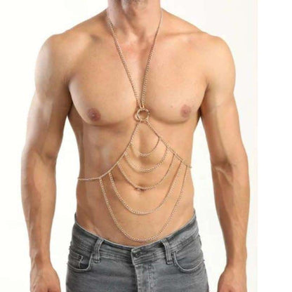Men's Stainless Steel Restraint Chain - KB032