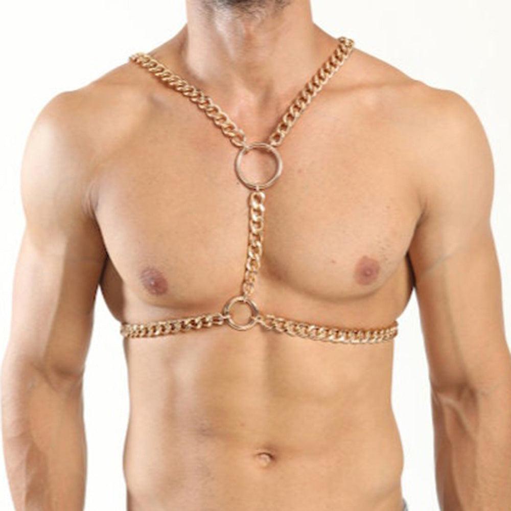 Men's Stainless Steel Restraint Chain - KB032