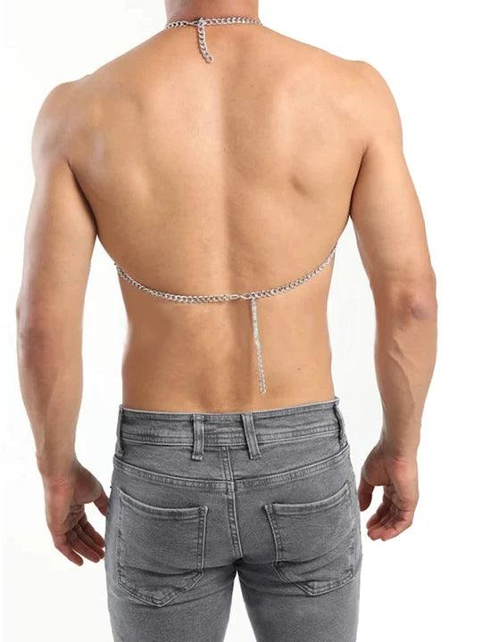 Men's Stainless Steel Restraint Chain - KB032