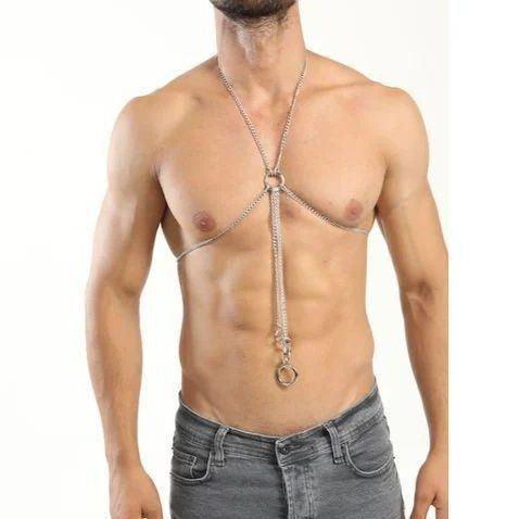 Men's Stainless Steel Restraint Chain - KB032