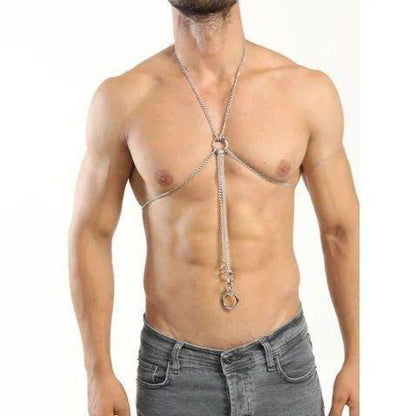 Men's Stainless Steel Restraint Chain - KB032