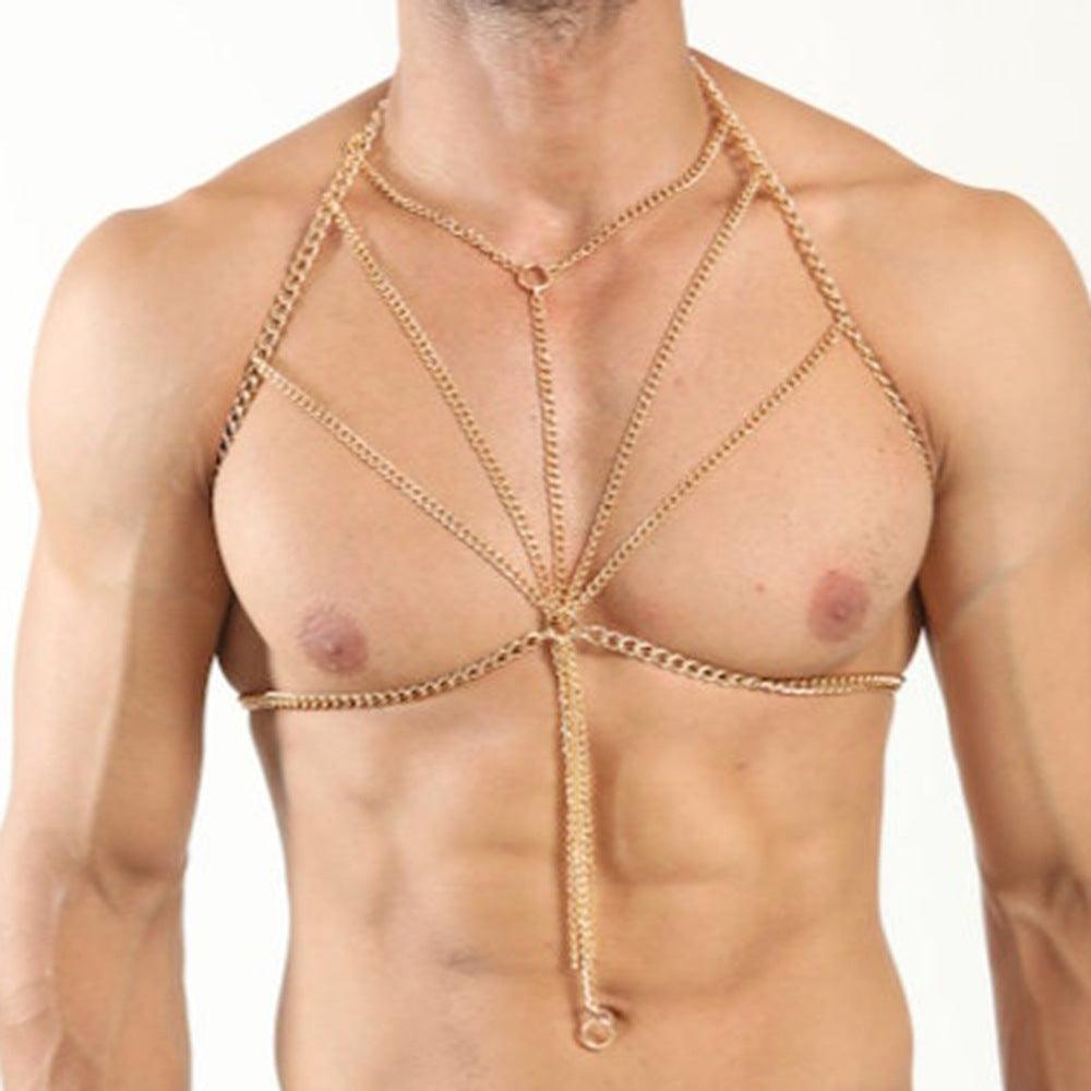 Men's Stainless Steel Restraint Chain - KB032