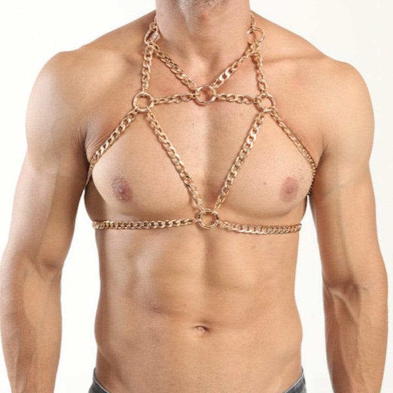 Men's Stainless Steel Restraint Chain - KB032