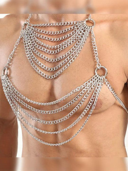 Men's Stainless Steel Restraint Chain - KB032