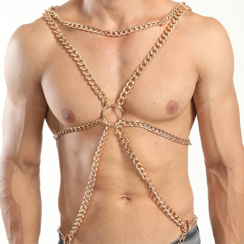 Men's Stainless Steel Restraint Chain - KB032