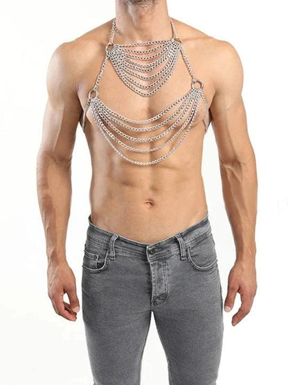 Men's Stainless Steel Restraint Chain - KB032