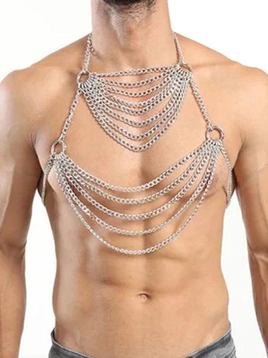 Men's Stainless Steel Restraint Chain - KB032