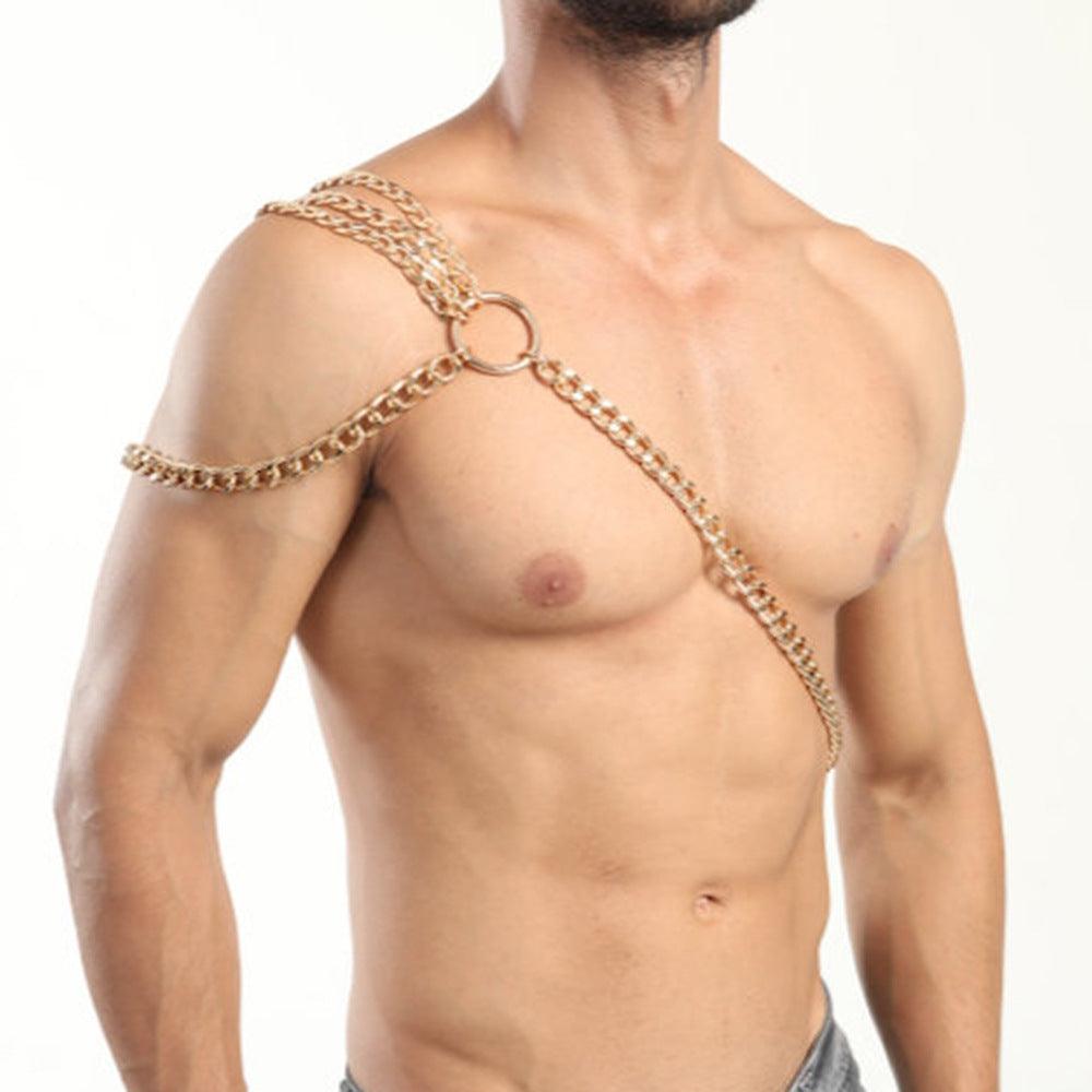 Men's Stainless Steel Restraint Chain - KB032