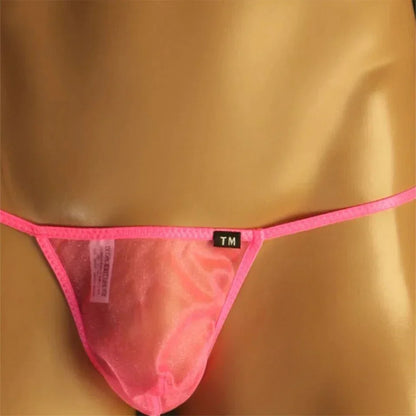 Men's T-String Thong - Airflow See-Through Mesh - GZK006