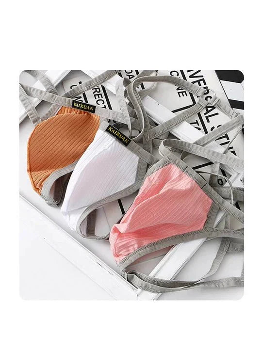 Men's Thin Strap Hollow Breathable Cotton Jockstrap - HDZ038