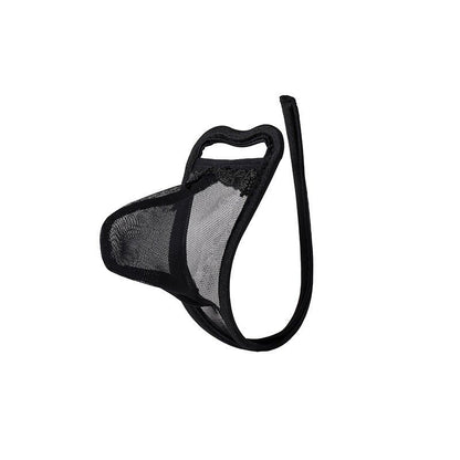 Men's Thong Underwear Mesh See-Through Invisible C-String - CS019