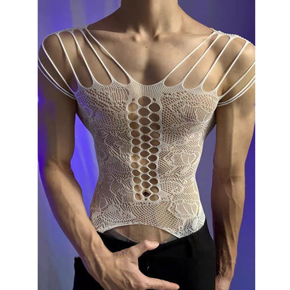Men’s Tight-Fit Bodysuit - LTY072