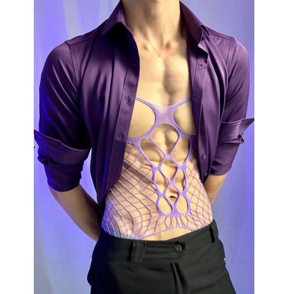 Men’s Tight-Fit Bodysuit - LTY072