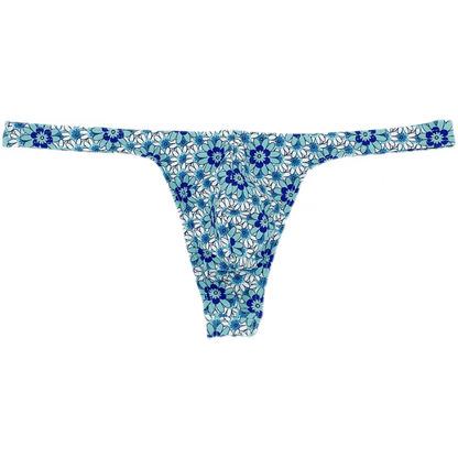 Men's Triangle Sexy Low-Rise Seamless Thong Swimwear - YK060