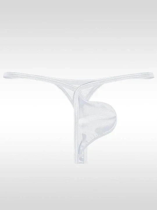 Men's U-Convex Sexy Pouch Low Waist Thong - DZK045