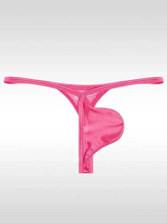Men's U-Convex Sexy Pouch Low Waist Thong - DZK045