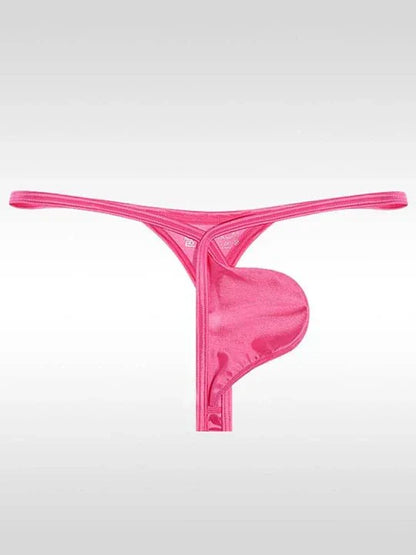 Men's U-Convex Sexy Pouch Low Waist Thong - DZK045